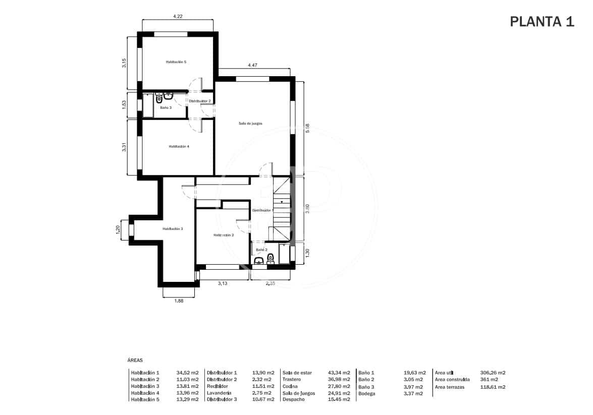 6 soveværelse Villa til salg i La Floresta - € 1.490.000 (Ref: 9217731)