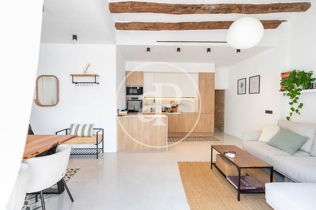 2 soverom Leilighet til leie i Sant Pere, Santa Caterina i La Ribera, Barcelona by - € 2 500 (Ref: 9220229)