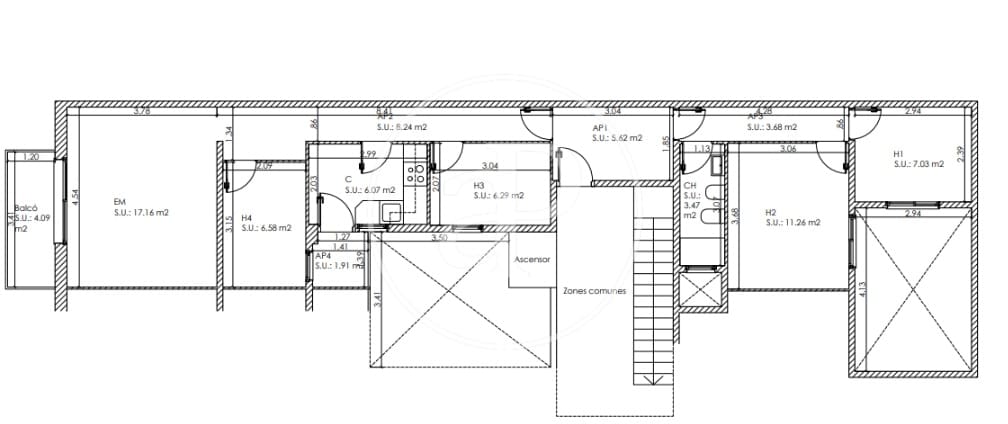 3 soveværelse Lejlighed til salg i Barcelona by - € 475.000 (Ref: 9228843)