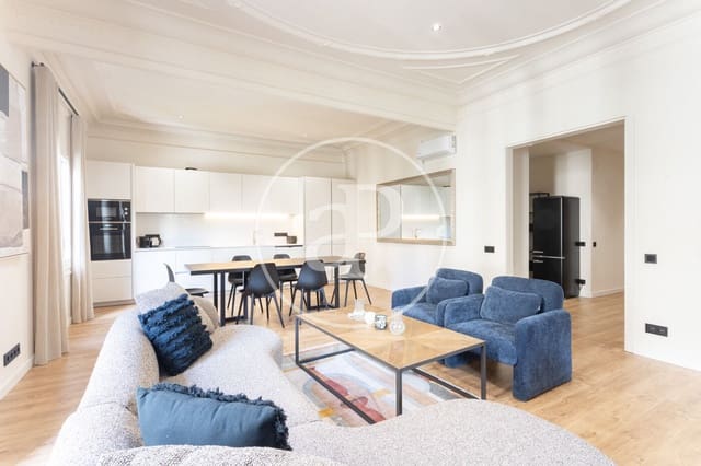 5 sovrum Lägenhet att hyra i La Dreta de L'Eixample, Barcelona stad - 6 500 € (Ref: 9232864)