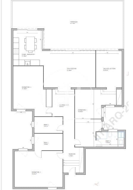 3 bedroom Penthouse for rent in Barcelona city - € 3,500 (Ref: 9243377)