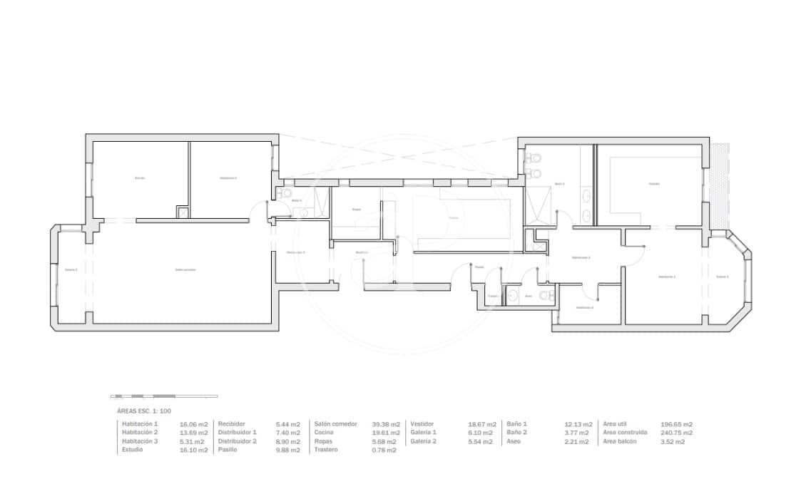 5 soverom Leilighet til salgs i Barcelona by - € 1 897 000 (Ref: 9247245)
