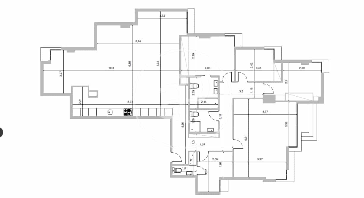 5 soveværelse Lejlighed til salg i Barcelona by - € 1.395.000 (Ref: 9252414)