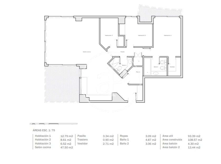 3 soverom Leilighet til salgs i Barcelona by med svømmebasseng - € 1 570 000 (Ref: 9255249)