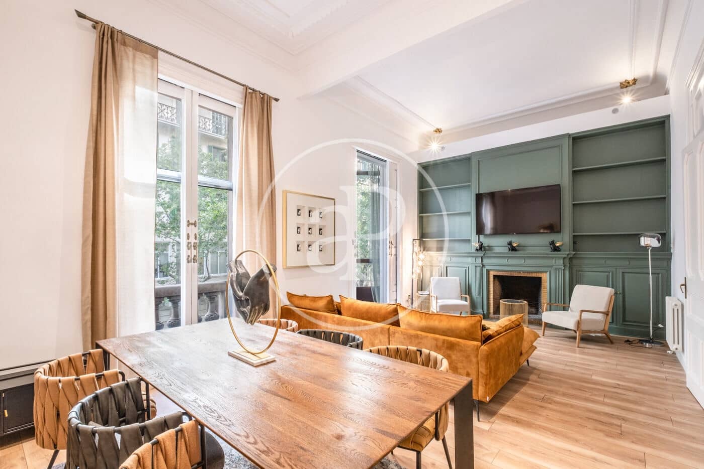 Appartement de 2 chambres à louer à Barcelone ville - 3 146 € (Ref: 9272581)