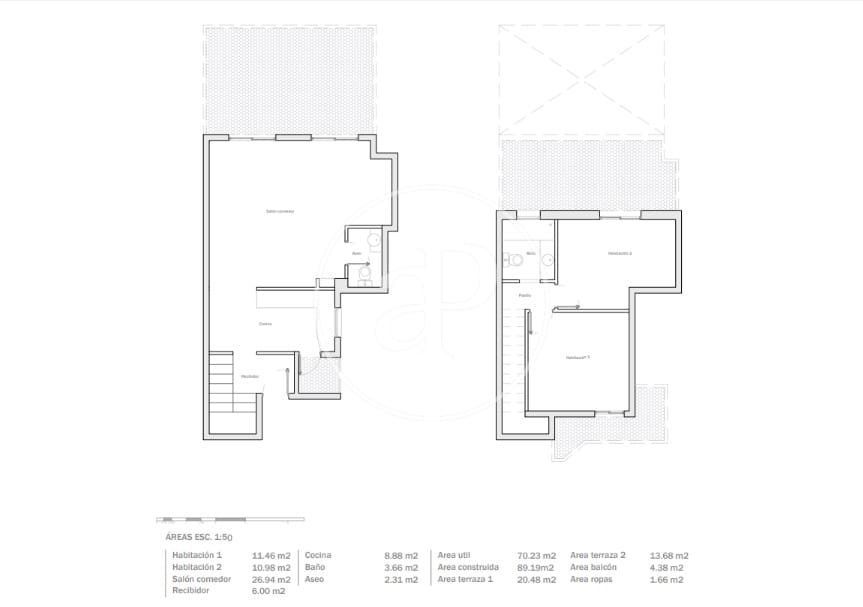 2 sovrum Takvåning till salu i L'Hospitalet de Llobregat - 575 000 € (Ref: 9285197)