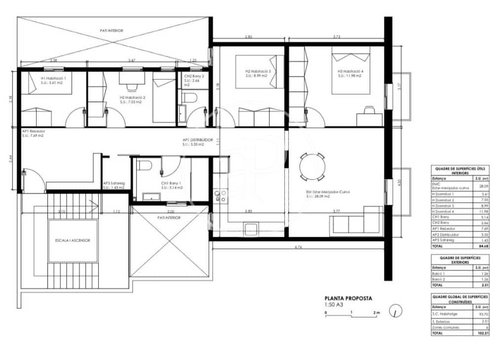 4 camera da letto Appartamento in vendita in Barcelona citta - 648.000 € (Rif: 9312845)