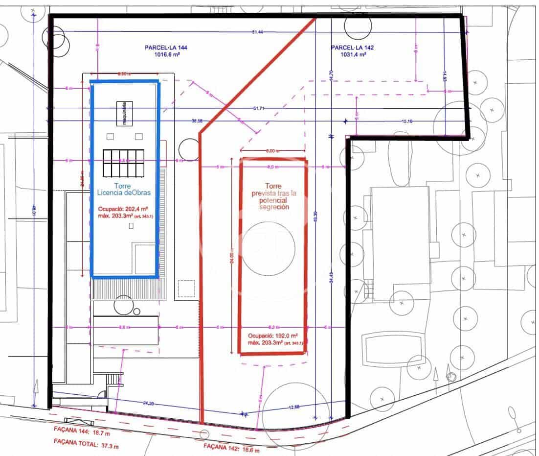 Terreno/Finca Rústica en Valldoreix en venta - 1.700.000 € (Ref: 9334930)