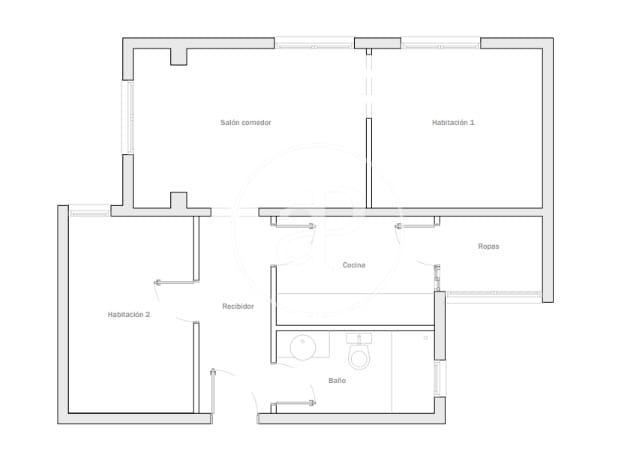 2 chambre Appartement à vendre à Barcelone ville - 439 000 € (Ref: 9341171)