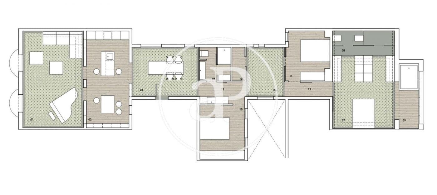 3 soverom Leilighet til salgs i Barcelona by - € 1 375 000 (Ref: 9353608)
