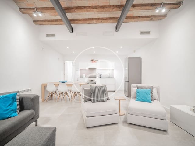 2 bedroom Apartment for rent in El Raval, Barcelona city - € 1,850 (Ref: 9359572)