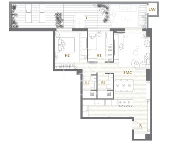 2 bedroom Apartment for sale in Sant Gervasi - Galvany, Barcelona city - € 845,000 (Ref: 9359575)