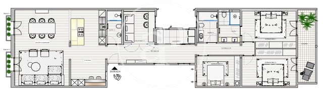 4 camera da letto Appartamento in vendita in La Dreta de L'Eixample, Barcelona città - 1.720.000 € (Rif: 9372002)