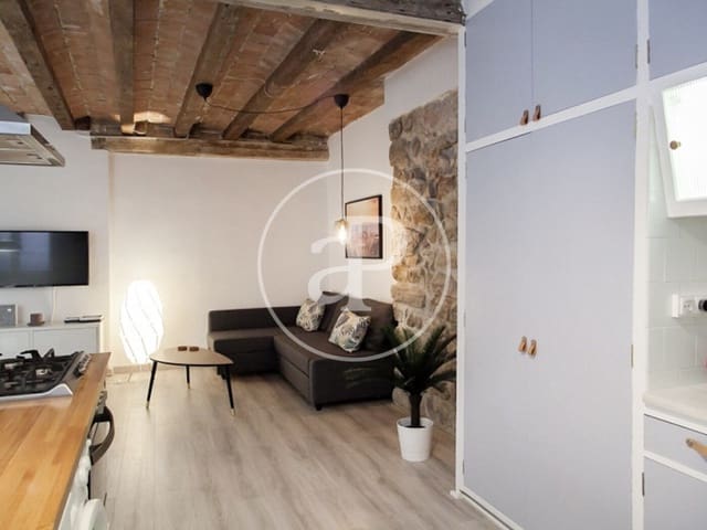 1 slaapkamer Appartement te huur in El Barri Gòtic, Barcelona stad - € 2.100 (Ref: 9375318)
