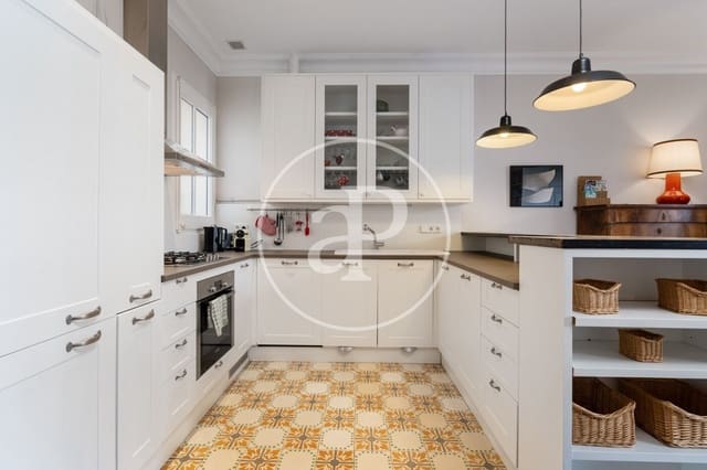 Apartamento de 3 habitaciones en Les Tres Torres, Barcelona ciudad en alquiler - 3.100 € (Ref: 9387894)