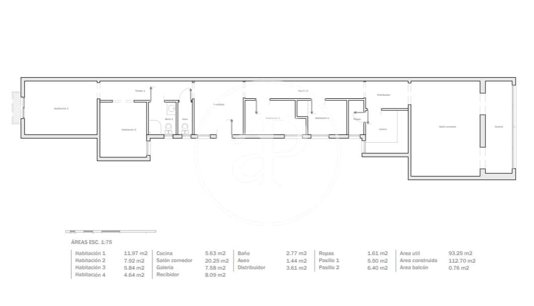 3 camera da letto Appartamento in vendita in Barcelona citta - 795.000 € (Rif: 9400916)