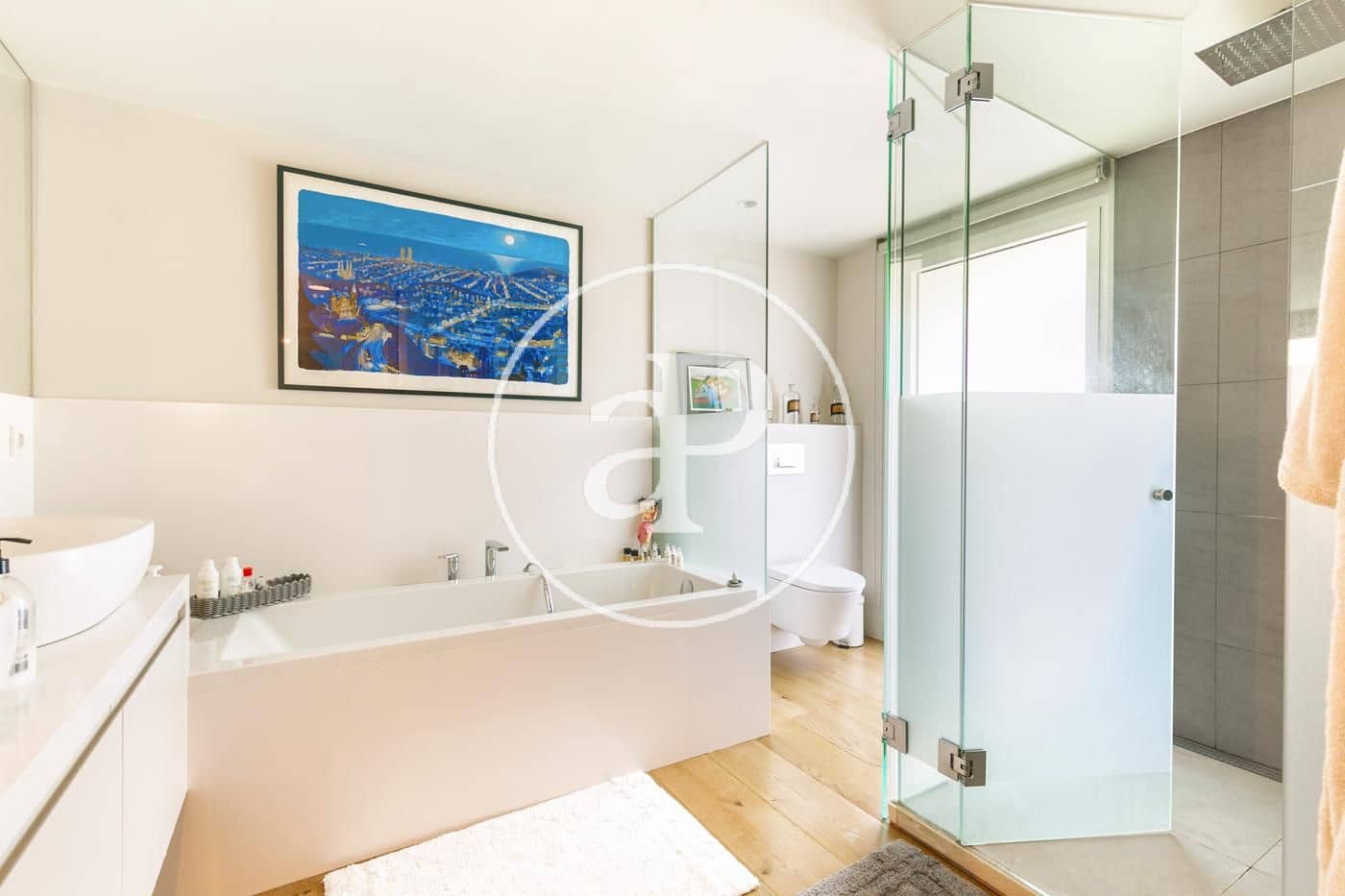 4 Zimmer Penthouse zu vermieten in Barcelona Stadt mit Pool - 6.000 € (Ref: 9406821)