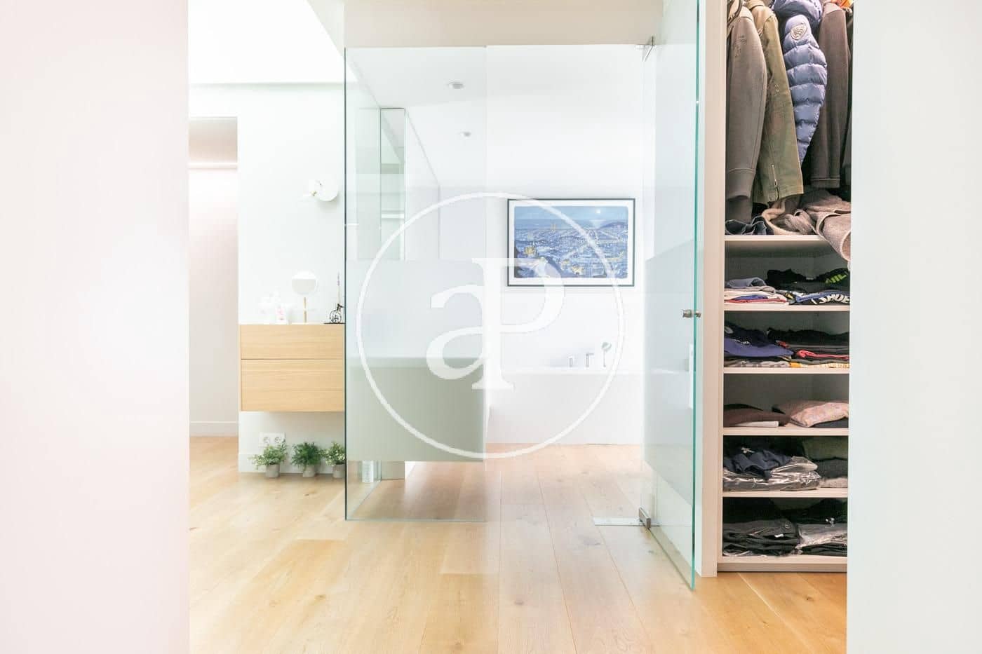 4 Zimmer Penthouse zu vermieten in Barcelona Stadt mit Pool - 6.000 € (Ref: 9406821)