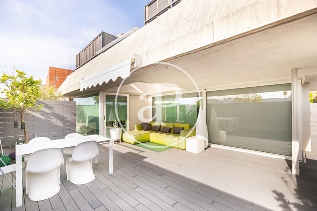 4 Zimmer Penthouse zu vermieten in Les Tres Torres, Barcelona Stadt mit Pool - 6.000 € (Ref: 9406821)