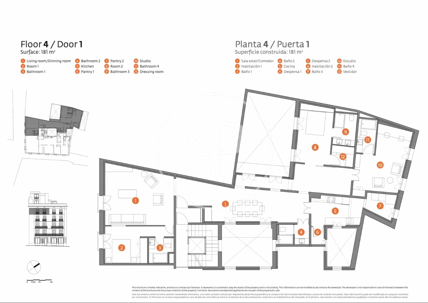 Apartamento para venda em Barcelona cidade - 699 000 € (Ref: 9406822)