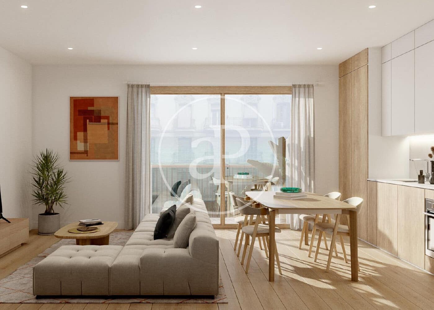 2 slaapkamer Appartement te huur in Barcelona stad - € 2.350 (Ref: 9406825)