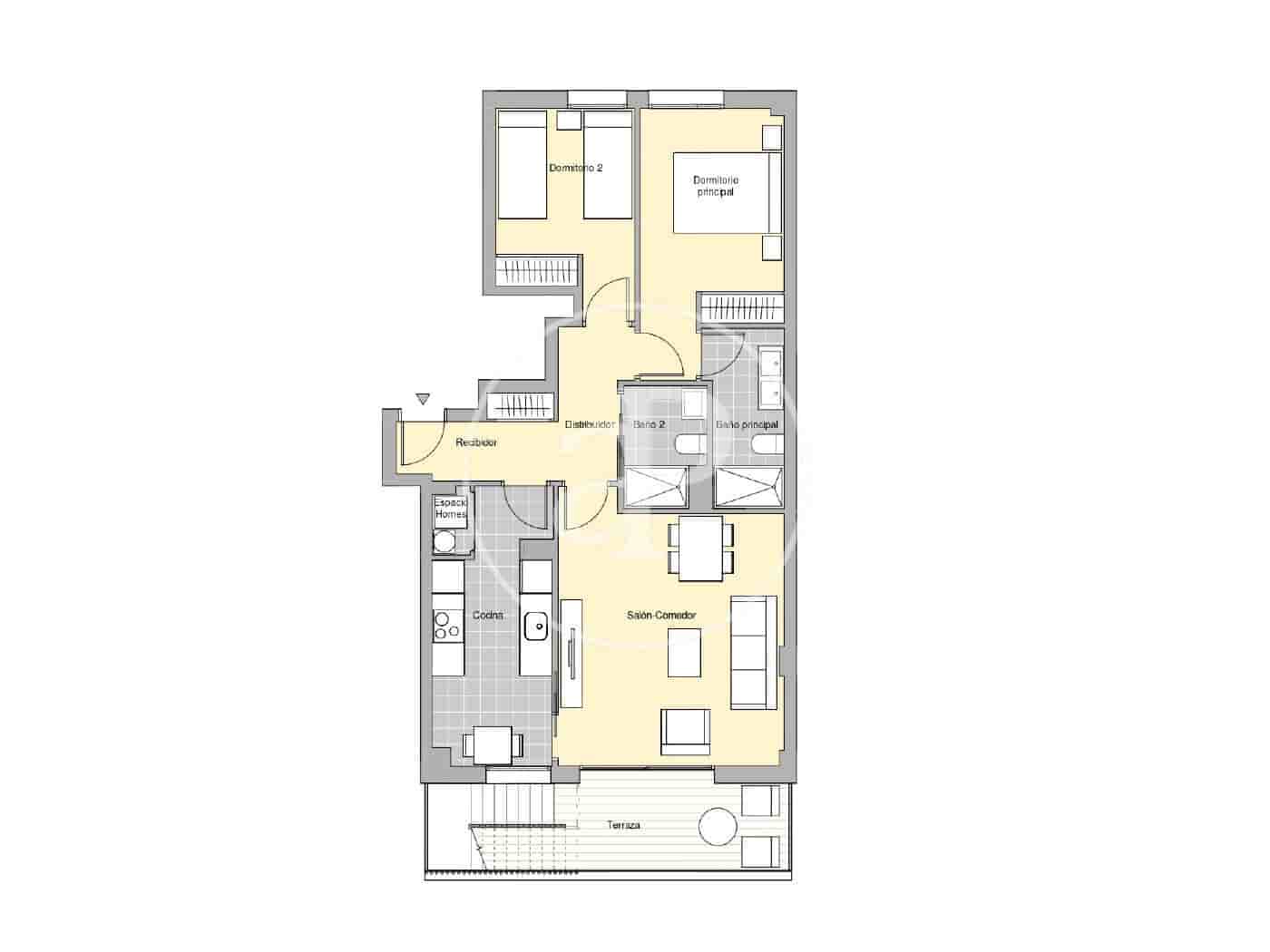 2 bedroom Apartment for rent in Mira-Sol - € 2,250 (Ref: 9419731)