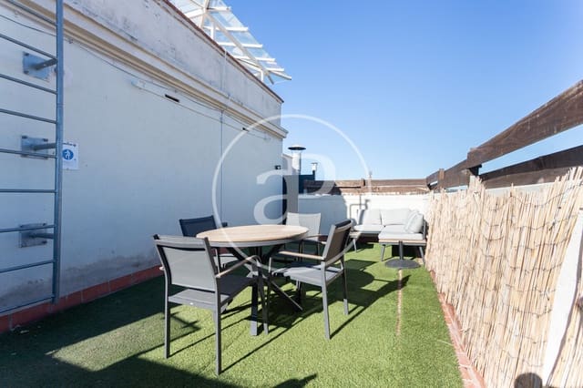 1 bedroom Penthouse for rent in Sant Pere, Santa Caterina i La Ribera, Barcelona city - € 1,700 (Ref: 9427190)