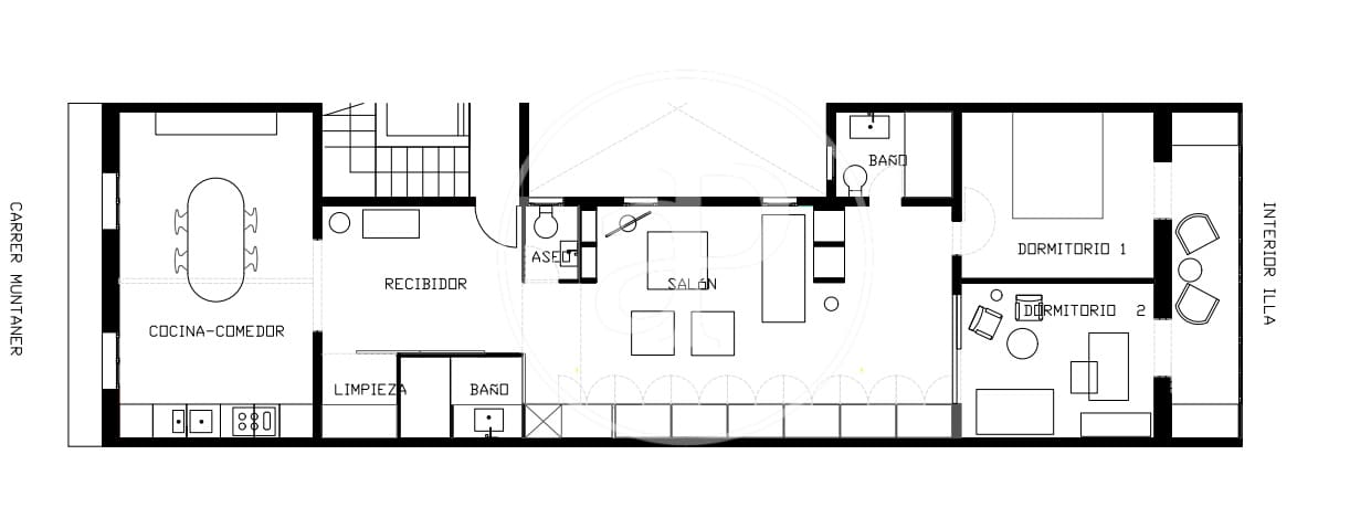 2 chambre Appartement à vendre à Barcelone ville - 994 000 € (Ref: 9440101)
