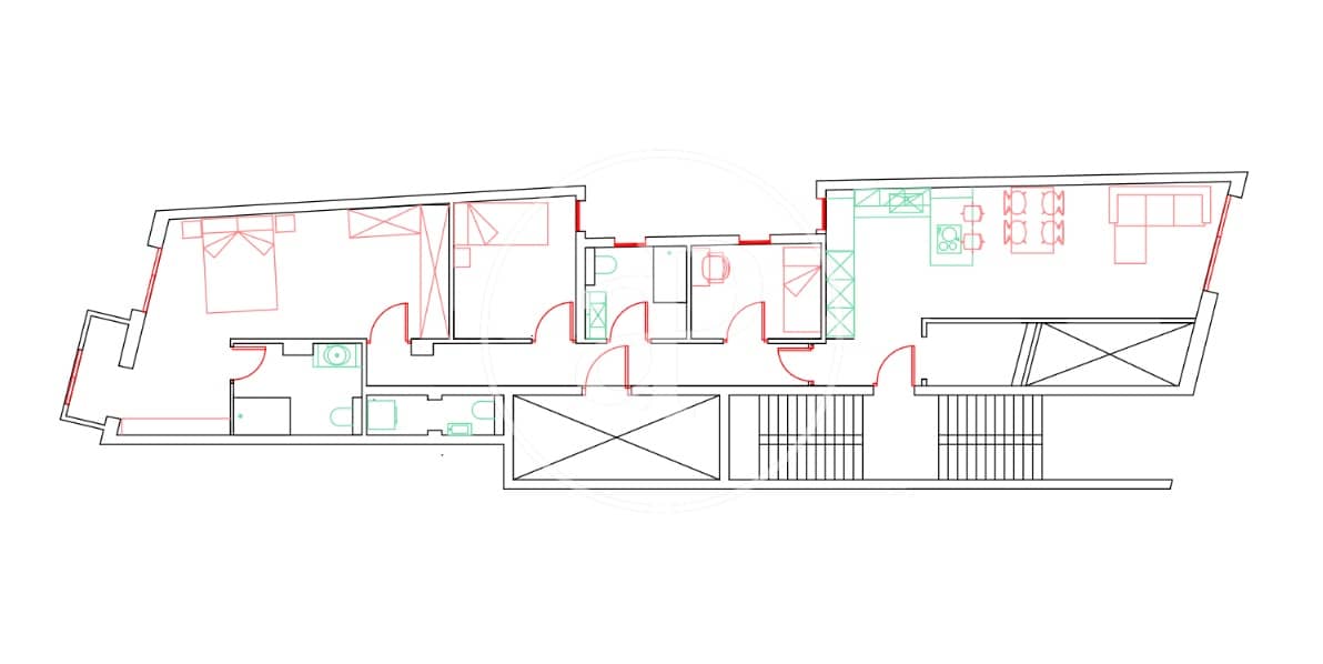 3 Zimmer Apartment zu verkaufen in Barcelona Stadt - 799.000 € (Ref: 9440103)