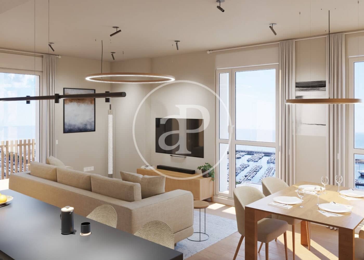 3 bedroom Apartment for rent in Mataro with pool - € 2,500 (Ref: 9440105)