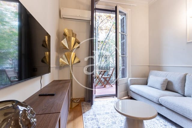 Apartamento de 2 habitaciones en L'Antiga Esquerra de L'Eixample, Barcelona ciudad en alquiler - 2.500 € (Ref: 9440107)