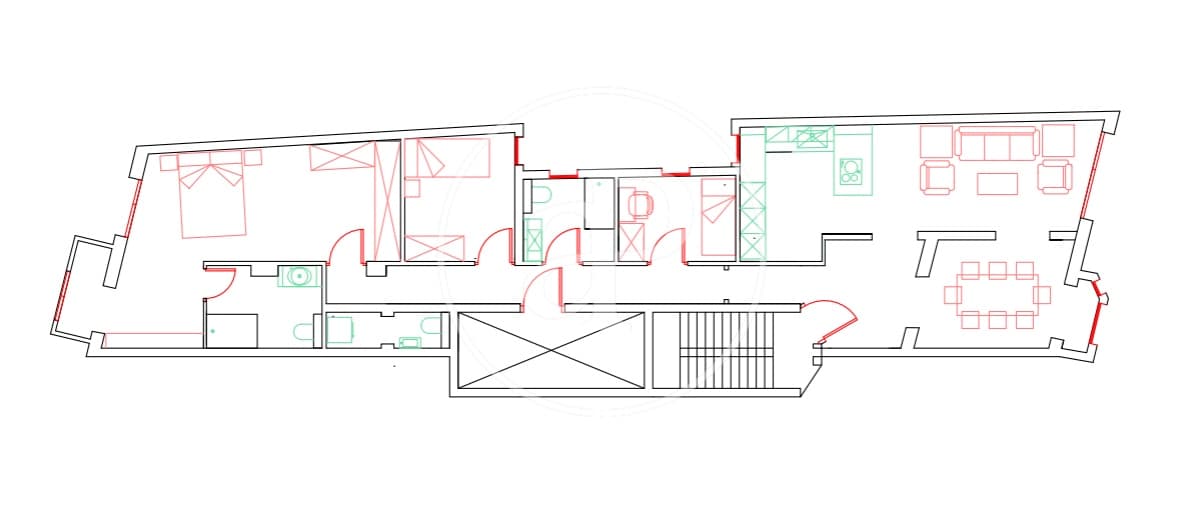 3 Zimmer Apartment zu verkaufen in Barcelona Stadt - 890.000 € (Ref: 9440108)