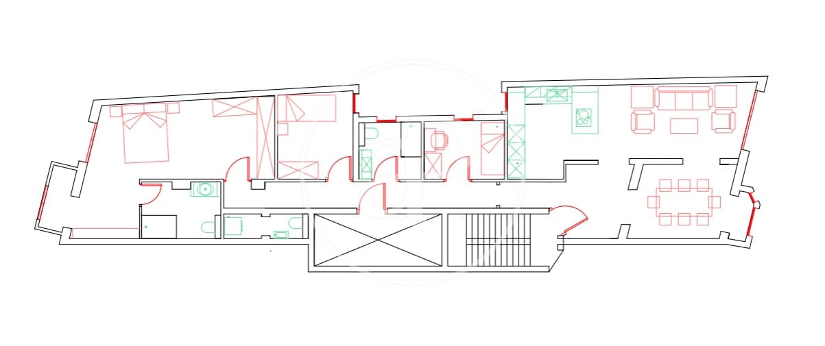 3 sovrum Lägenhet till salu i Barcelona stad - 875 000 € (Ref: 9440108)