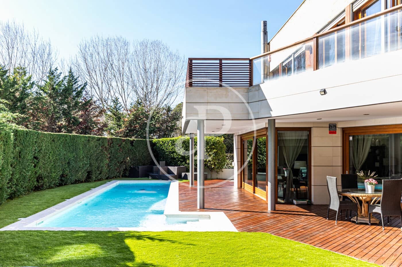 5 sovrum Villa att hyra i Sant Cugat del Valles med pool - 6 500 € (Ref: 9449156)