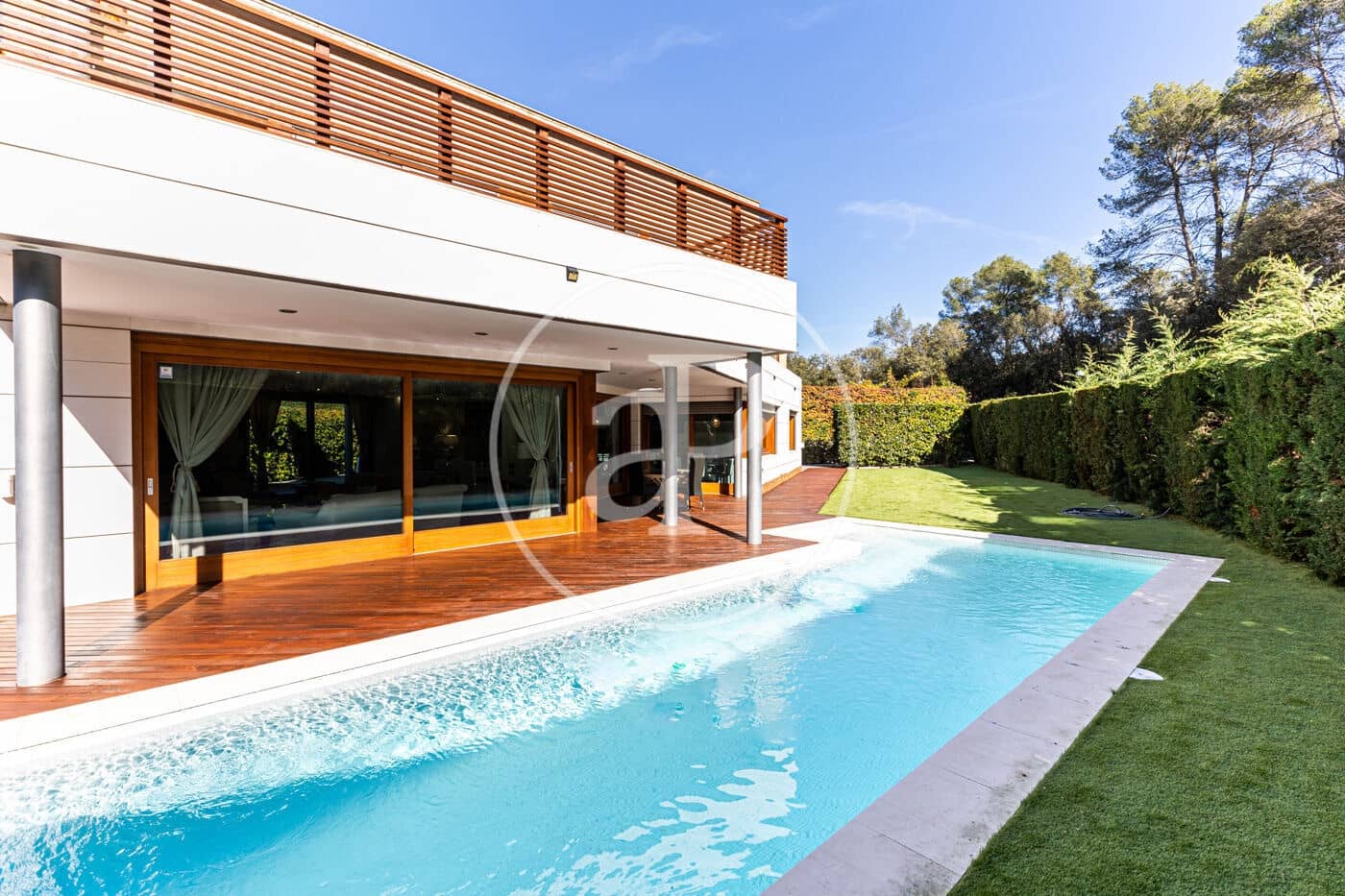 5 sovrum Villa att hyra i Sant Cugat del Valles med pool - 6 500 € (Ref: 9449156)