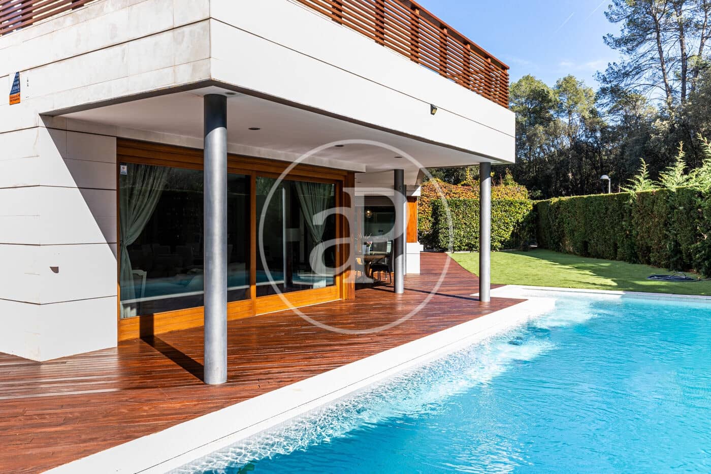 5 sovrum Villa att hyra i Sant Cugat del Valles med pool - 6 500 € (Ref: 9449156)