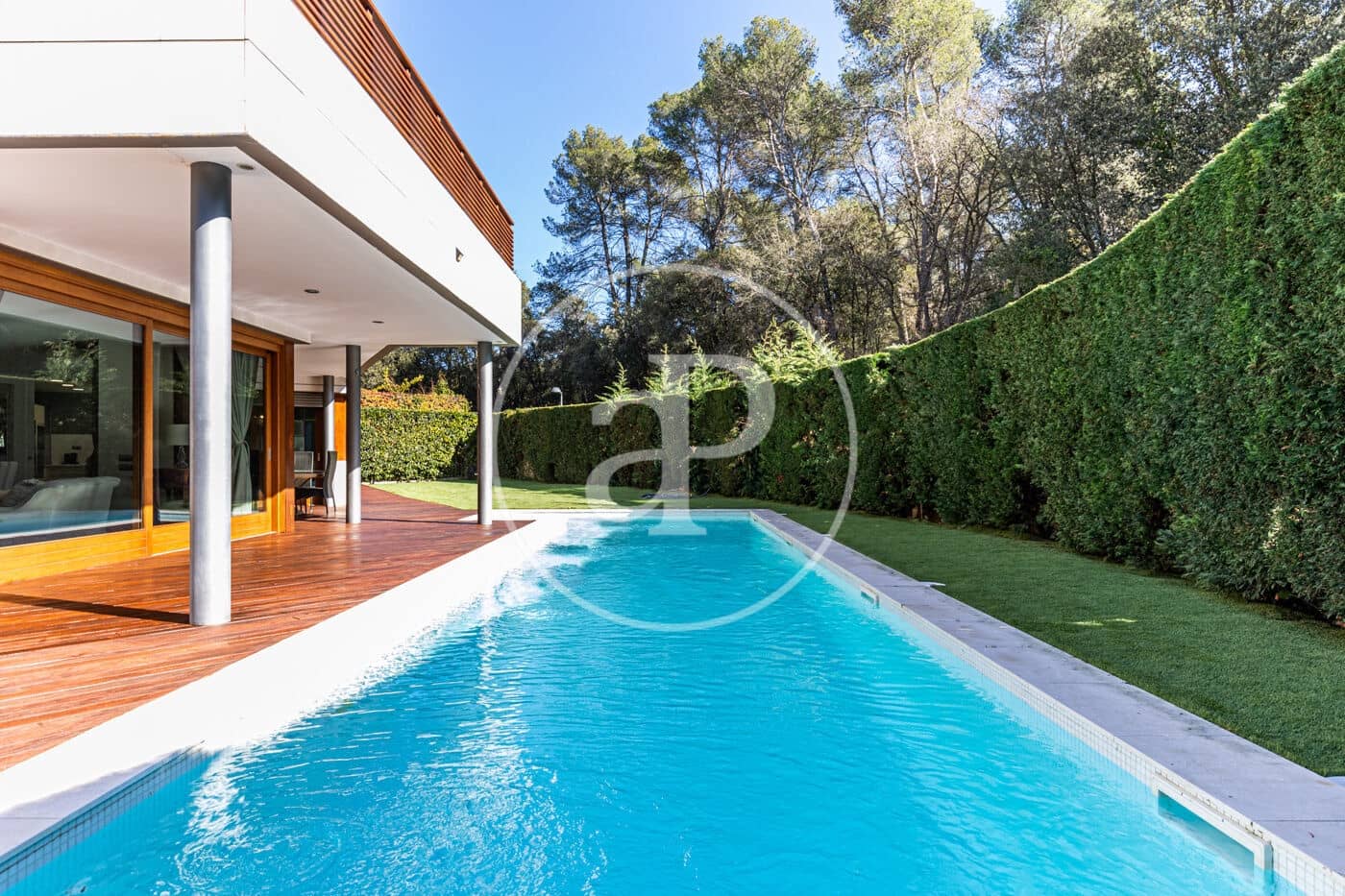 5 sovrum Villa att hyra i Sant Cugat del Valles med pool - 6 500 € (Ref: 9449156)