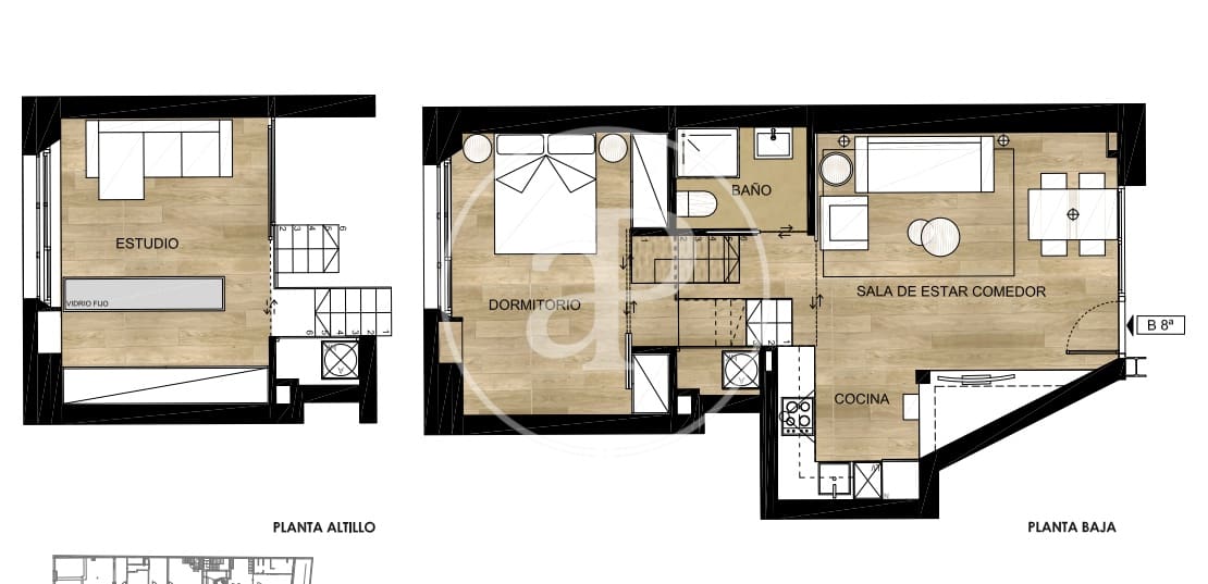 2 soveværelse Lejlighed til leje i Barcelona by med swimmingpool - € 1.900 (Ref: 9450661)