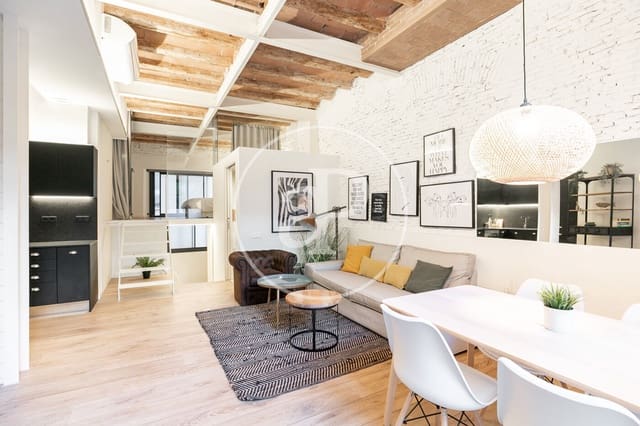 2 sovrum Lägenhet att hyra i El Raval, Barcelona stad med pool - 1 900 € (Ref: 9450661)