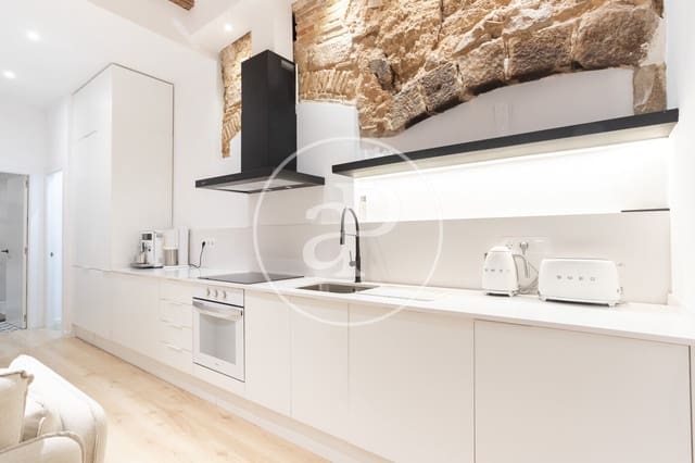 2 bedroom Apartment for rent in Sant Pere, Santa Caterina i La Ribera, Barcelona city - € 1,800 (Ref: 9452114)