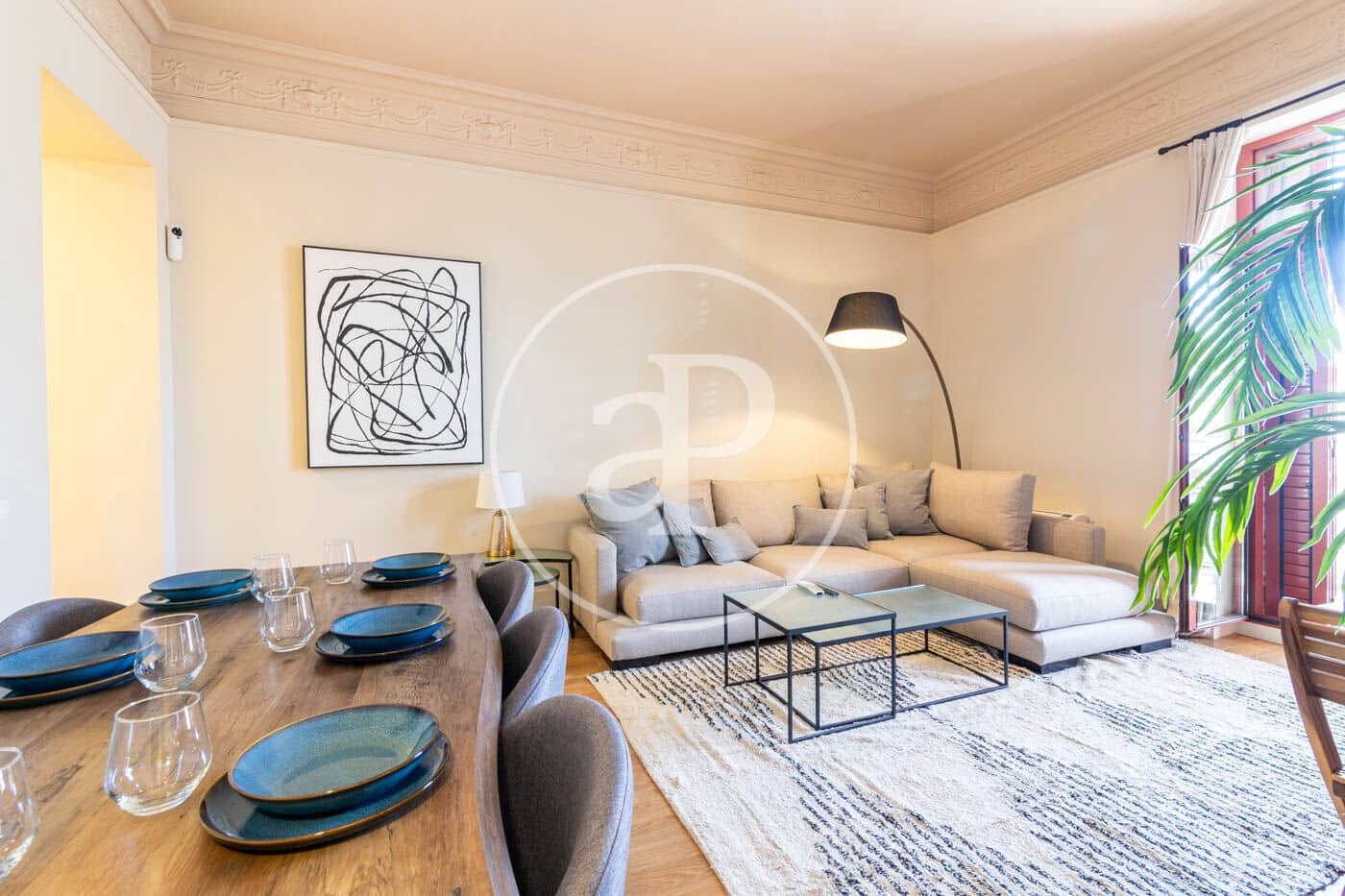 2 Zimmer Apartment zu vermieten in Barcelona Stadt - 2.700 € (Ref: 9452115)