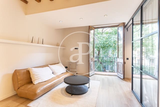 1 slaapkamer Appartement te huur in Sant Pere, Santa Caterina i La Ribera, Barcelona stad - € 1.900 (Ref: 9456240)