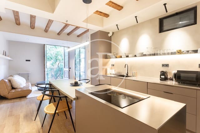 1 slaapkamer Appartement te huur in Sant Pere, Santa Caterina i La Ribera, Barcelona stad - € 1.900 (Ref: 9456240)