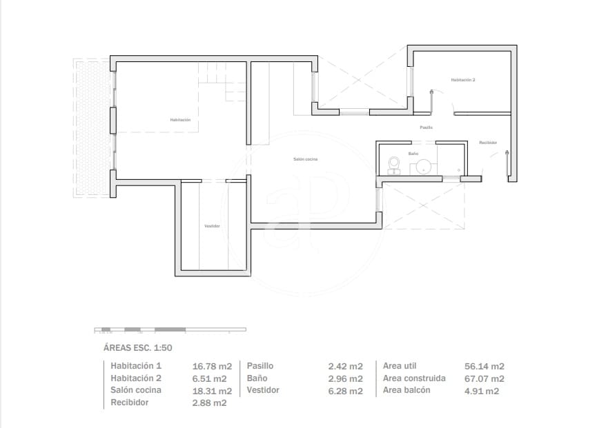 2 soverom Leilighet til salgs i Barcelona by - € 390 000 (Ref: 9472958)