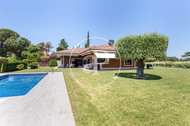 5 soveværelse Villa til leje i Bellaterra, Cerdanyola del Vallès med swimmingpool - € 9.350 (Ref: 9502347)
