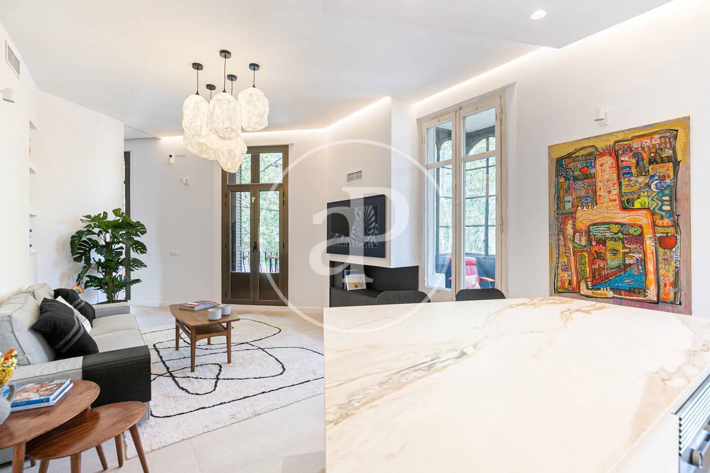 Apartamento de 2 habitaciones en Barcelona ciudad en alquiler - 2.550 € (Ref: 9504271)