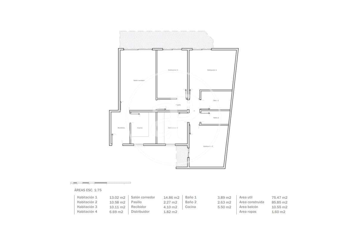 4 bedroom Apartment for sale in Barcelona city - € 515,000 (Ref: 9525602)