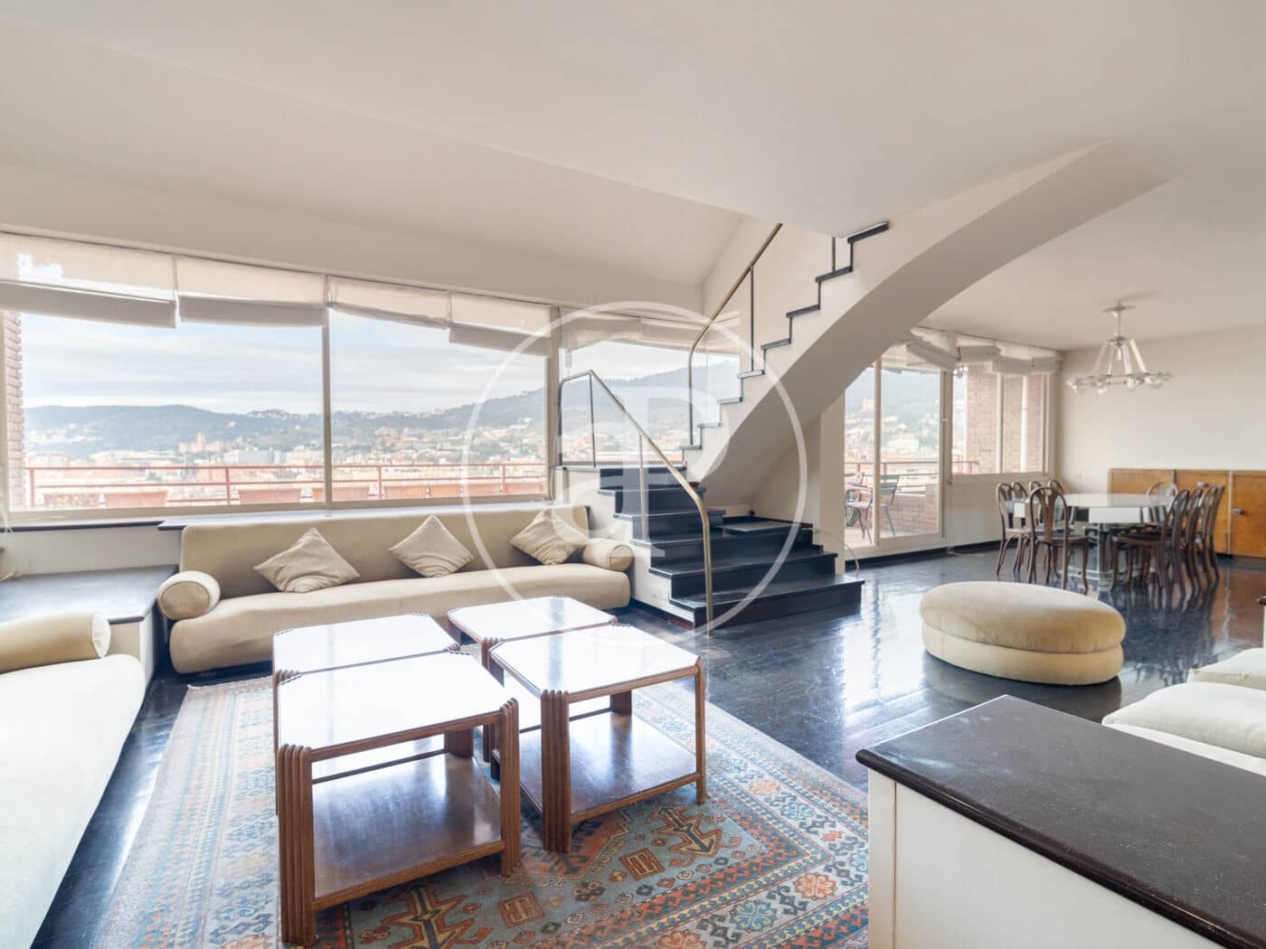 5 camera da letto Attico da affittare in Barcelona citta con piscina - 4.300 € (Rif: 9525605)