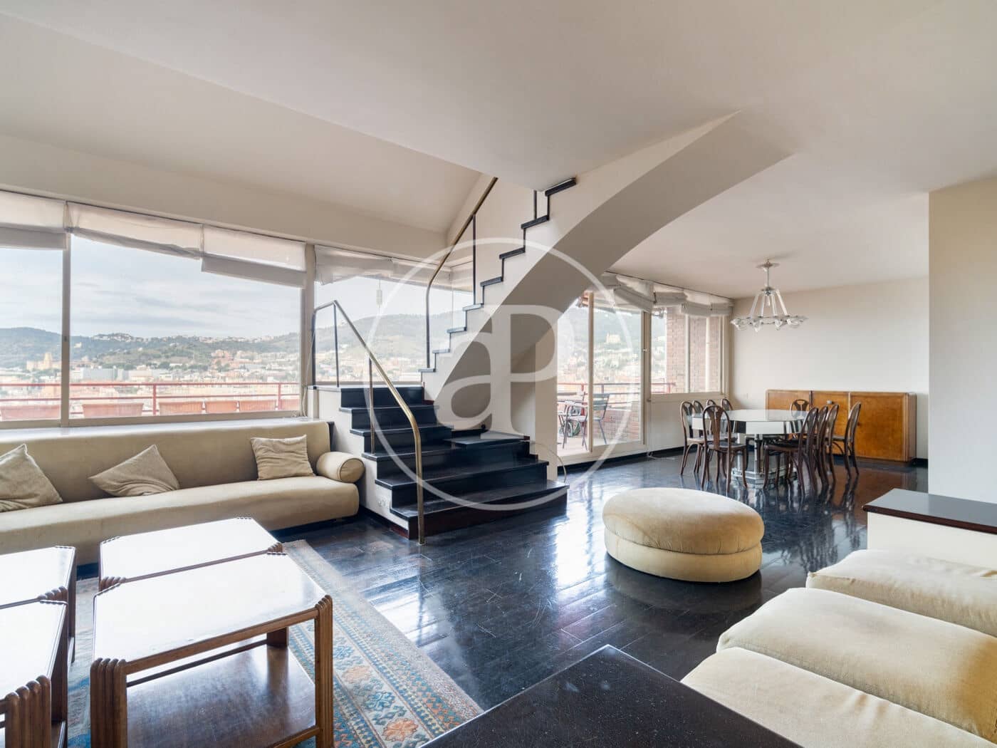 5 camera da letto Attico da affittare in Barcelona citta con piscina - 4.300 € (Rif: 9525605)