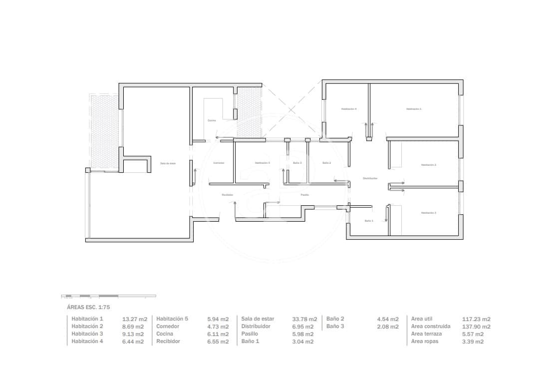 5 soveværelse Lejlighed til salg i Barcelona by - € 1.180.000 (Ref: 9525606)